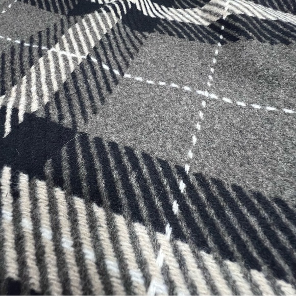 H&M Wool Plaid Mini Skirt • Brown Tan Black • Lined • NWT • Size 10 - Picture 8 of 8